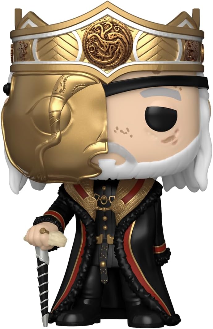 Funko Pop! TV: House of the Dragon - Masked King Viserys Targaryen Vinyl Figure (76474)