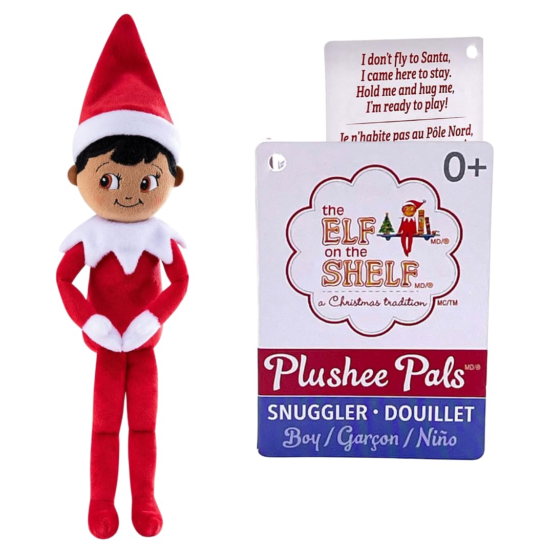 Elf on the Shelf Plushee Pal Snugglers - 12" Cuddly Plush Boy Elf 11