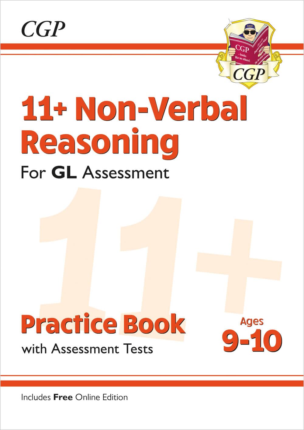 CGP 11+ GL Non-Verbal Reasoning Practice Book & Assessment Tests - Ages 9-10 | Includes Online Edition