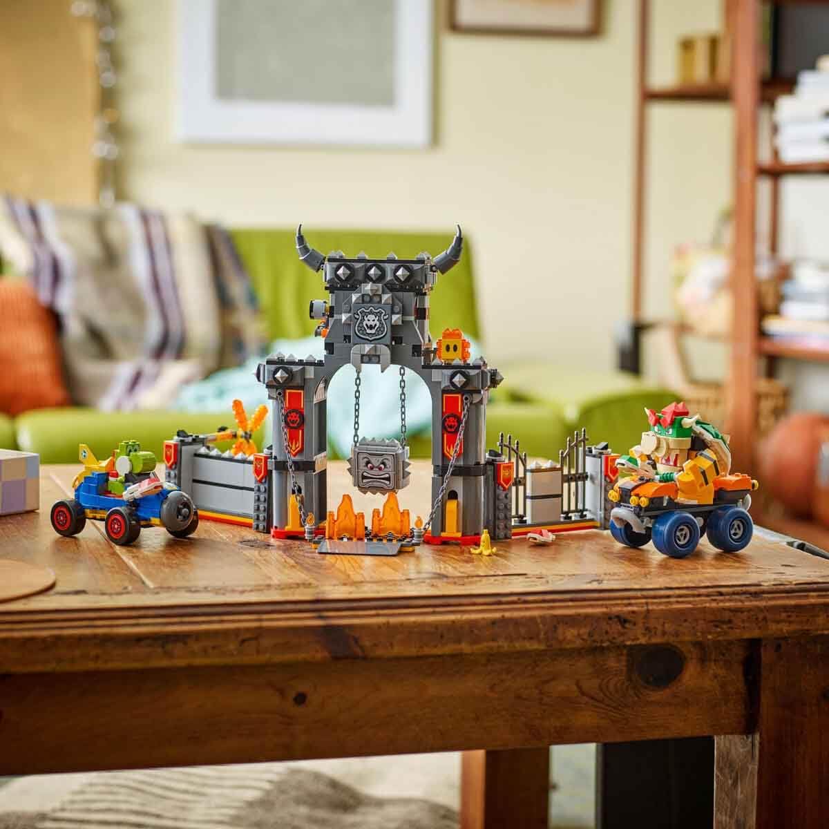 LEGO Super Mario: Mario Kart – Bowser's Castle Playset - Interactive Building Toy for Ages 9+ 5
