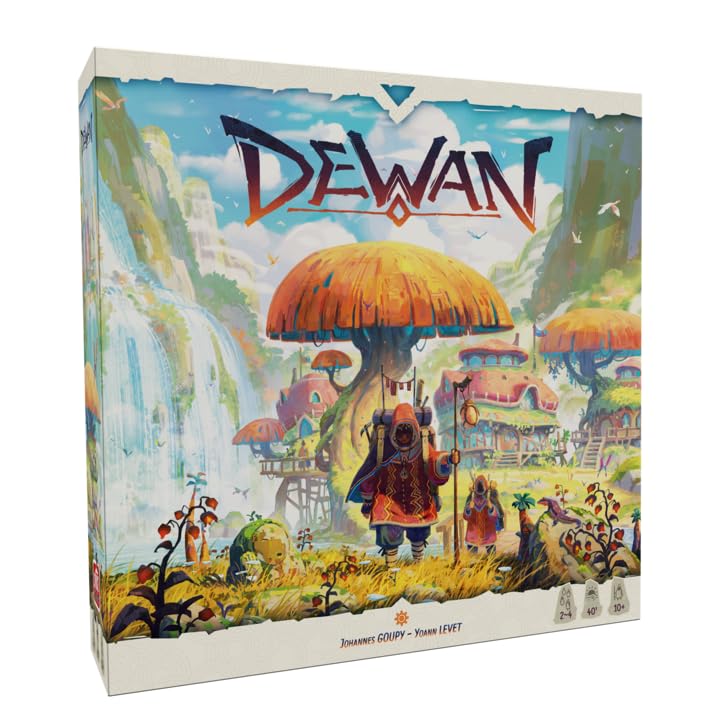 Asmodee Dewan Strategic Board Game | Ages 10+ | 2-4 Players | 40+ Min 1