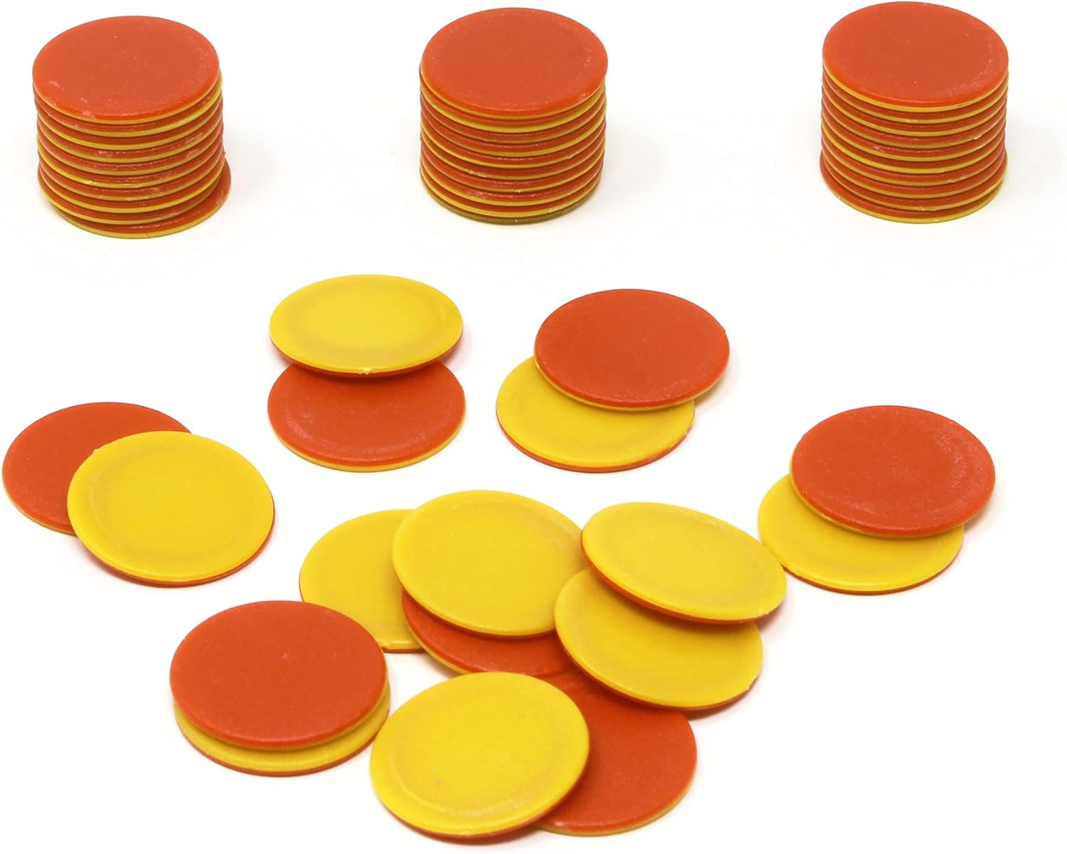 Learning Resources Two-Colour Counters (Set of 120) - Red and Yellow Math Manipulatives 1