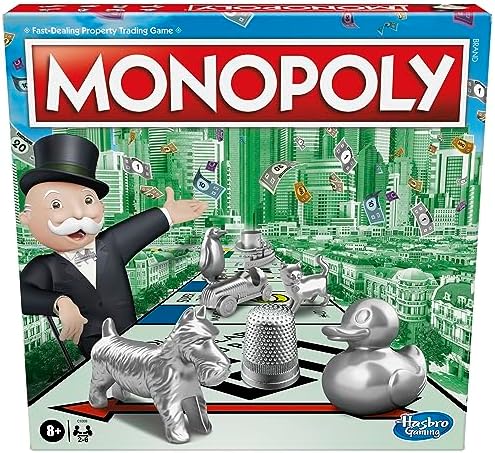 Monopoly Classic Board Game for 2-6 Players 1