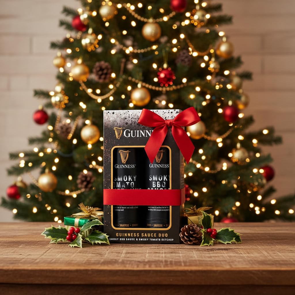 Guinness - Duo Barbecue Sauces Gift Set with Smoky BBQ Sauce & Tomato Ketchup 3