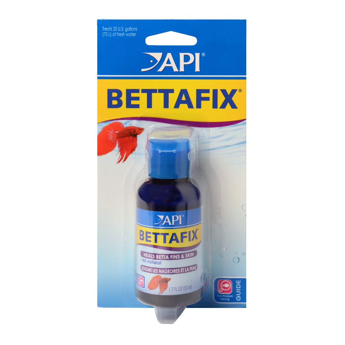 API BETTAFIX Antibacterial & Antifungal Treatment for Betta Fish - 50 ml