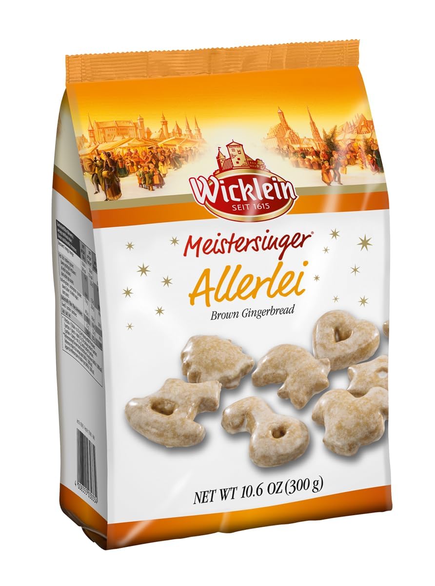Wicklein Gingerbread All Sorts Sugar Glazed 300g
