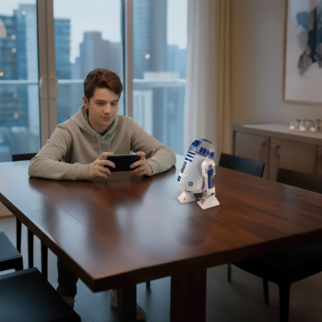 Clementoni R2-D2 Robot - Buildable Star Wars Robot with LED Lights & App Control 17
