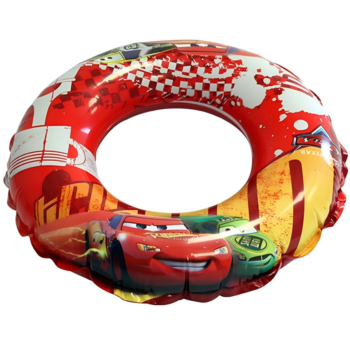 Sunman Disney Cars Inflatable Swim Ring - Age 2+ | Multicolored | Pack of 2 1
