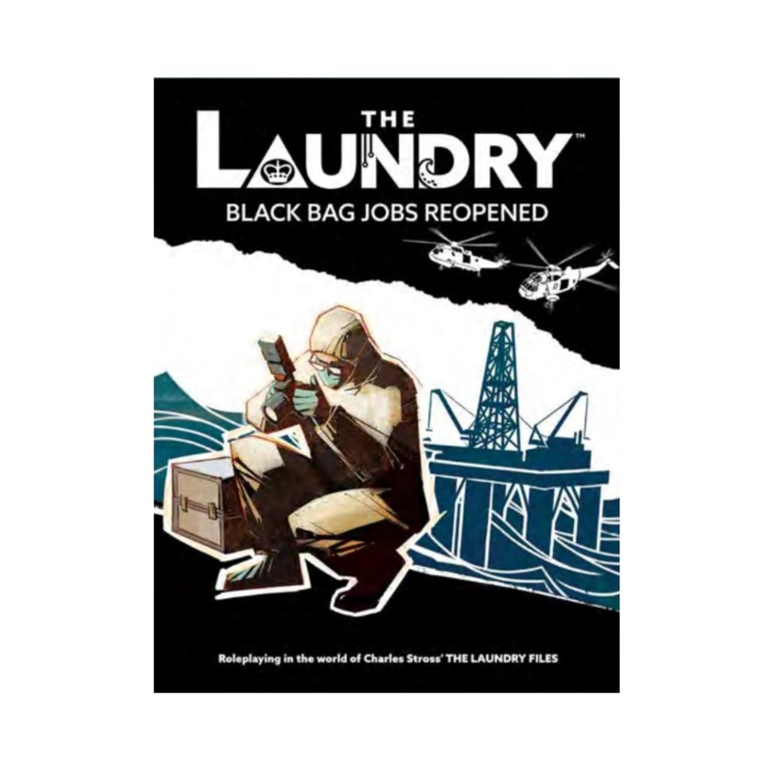 CUBICLE 7 The Laundry 2nd Edition: Black Bag Jobs Reopened RPG Supplement | Ages 14+ | 1+ Players 1