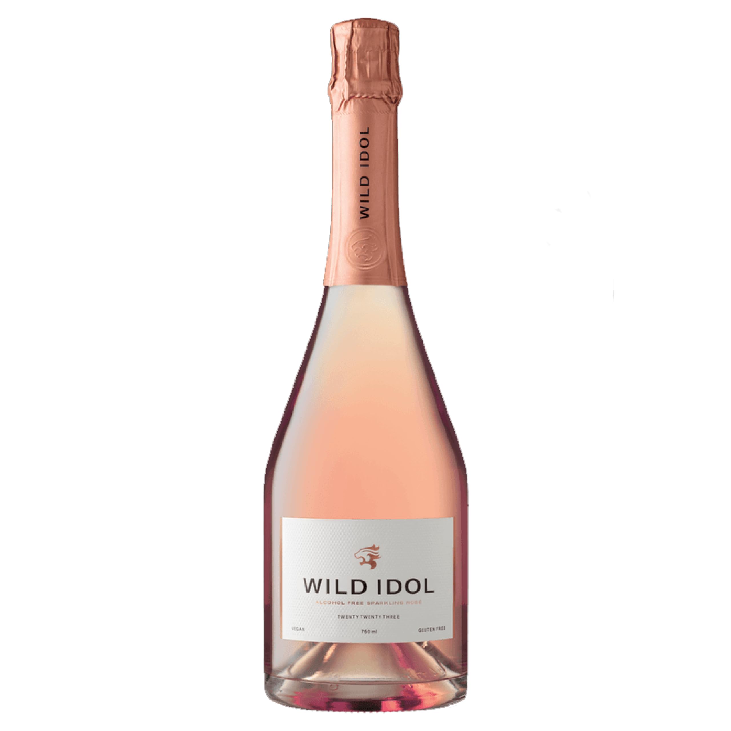 Wild Idol Non-Alcoholic Sparkling Rosé 75cl 0.0% | Vegan, Gluten-Free, No Added Sugar 1