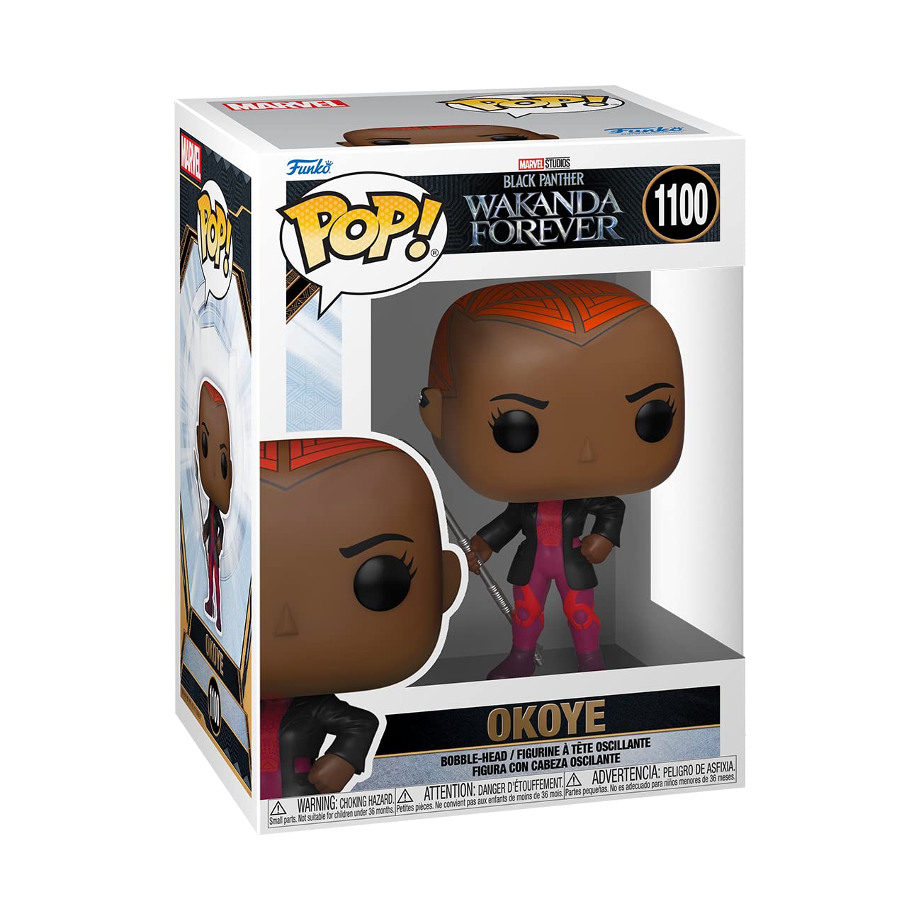 Funko Pop! Marvel - Black Panther: Wakanda Forever - Okoye Vinyl Figure 9