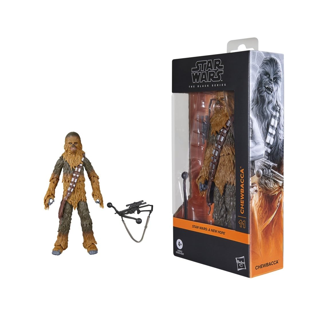 Star Wars The Black Series Chewbacca Action Figure - 15 cm Collectible from A New Hope