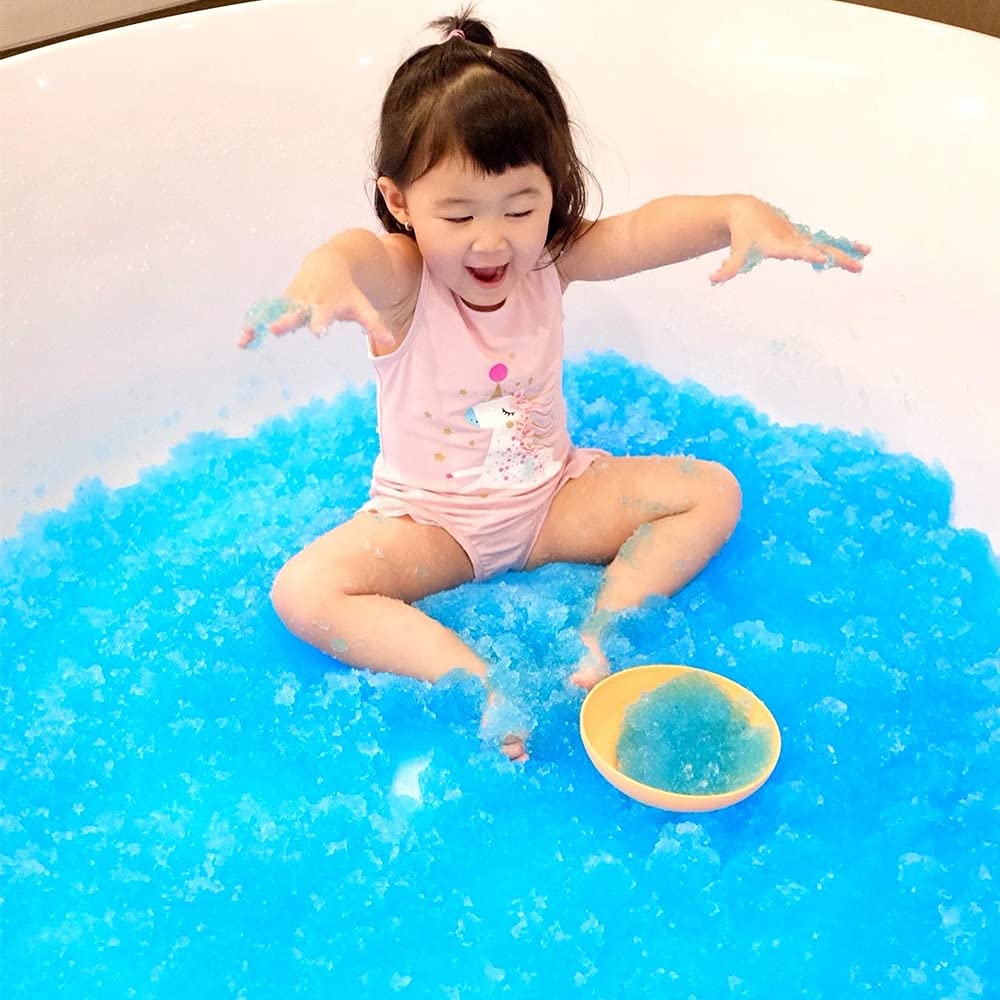 ZIMPLI Gelli Baff - Blue Goo Transformation Bath Toy | Skin Safe | Biodegradable 4