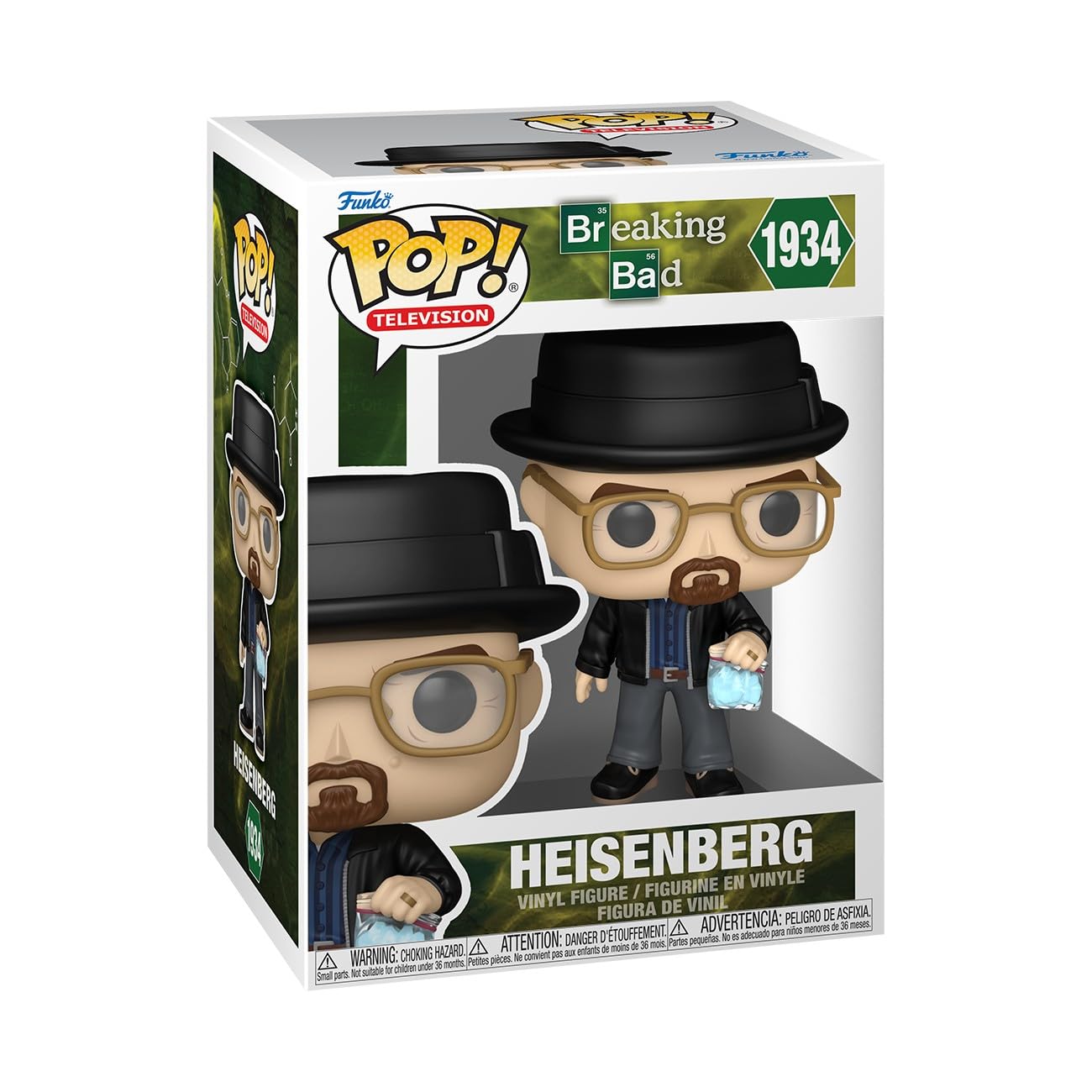 Funko POP! TV: Breaking Bad - Heisenberg Vinyl Figure | 3.75 Inch | Collectible 1
