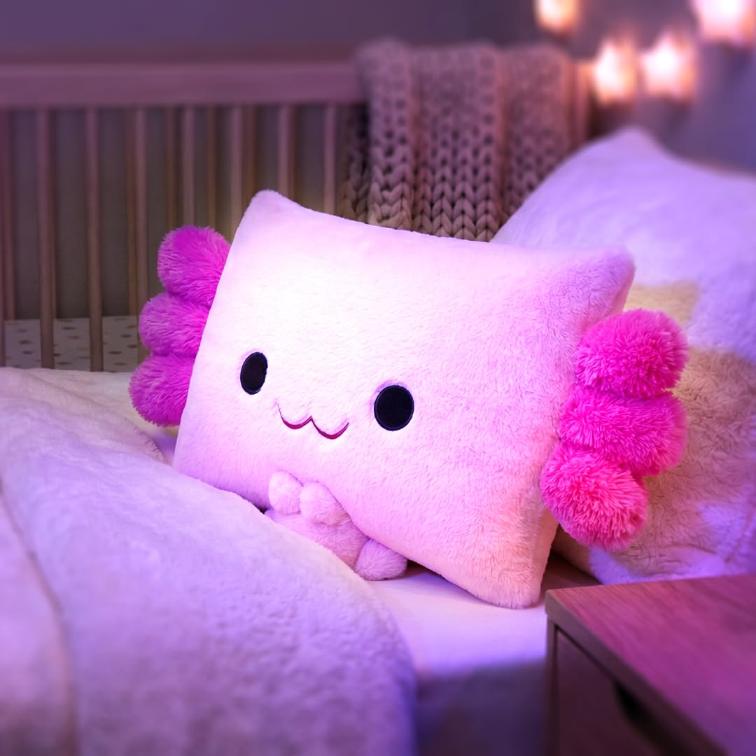 Pillow Peeps Axolotl Soft Doll - 14 inch Plush Toy | Ages 0+
