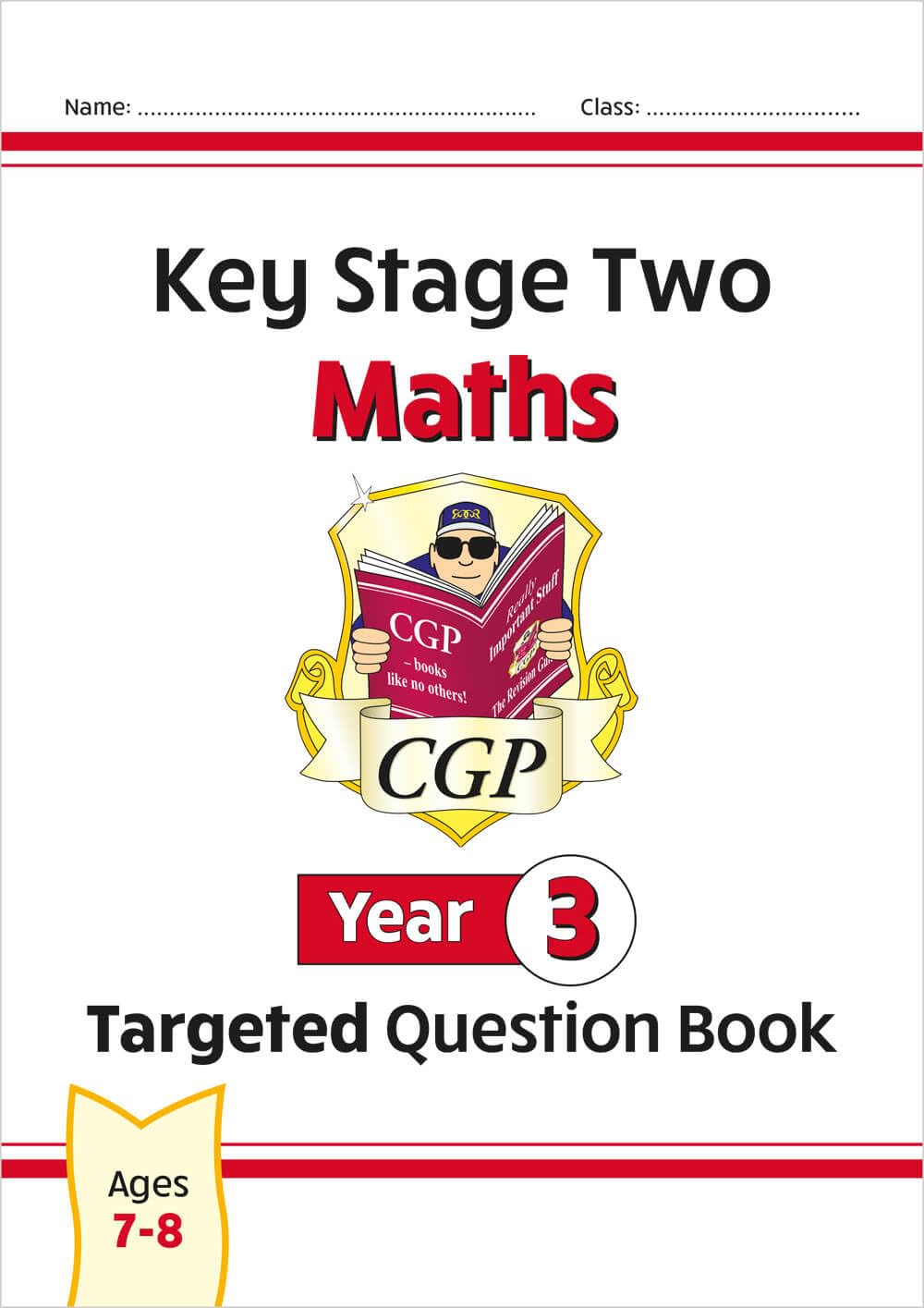 CGP KS2 Maths Targeted Question Book - Year 3 | Latest Curriculum Practice | Paperback