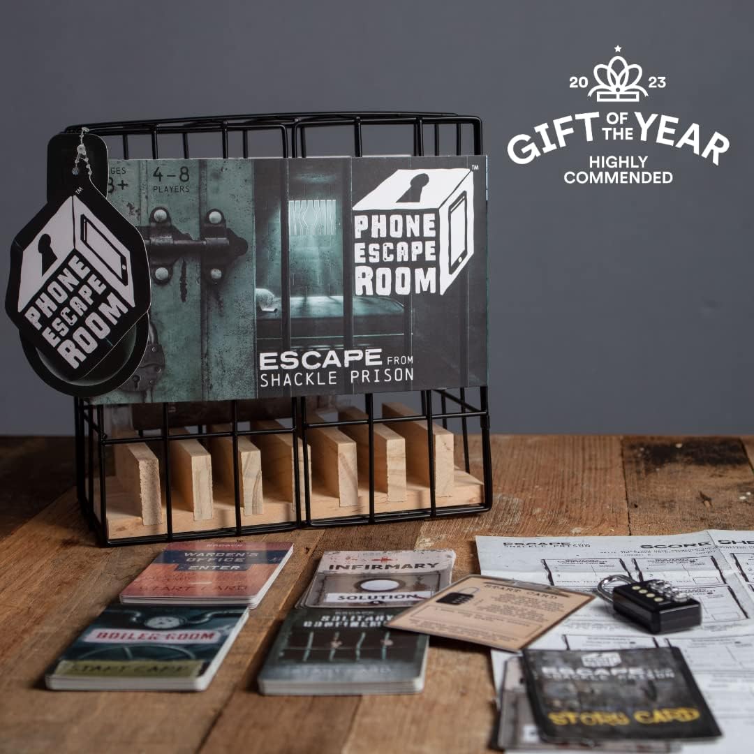 Boxer Gifts Phone Escape Room Game - Solve the Puzzle, Escape from Prison, Family Challenge for Kids Ages 8+ 5