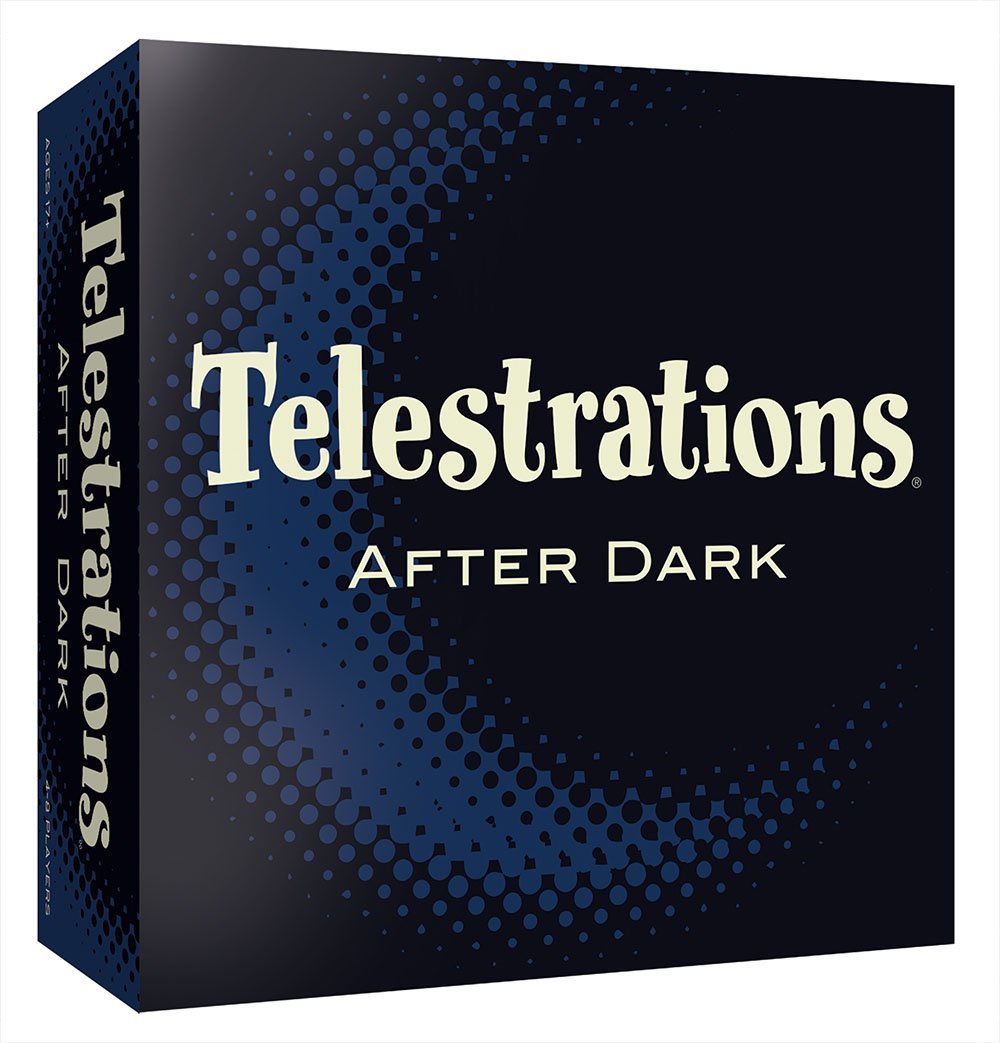 USAopoly Telestrations After Dark - Hilarious Party Game | Ages 17+ | 4-8 Players | 10-15 Minutes