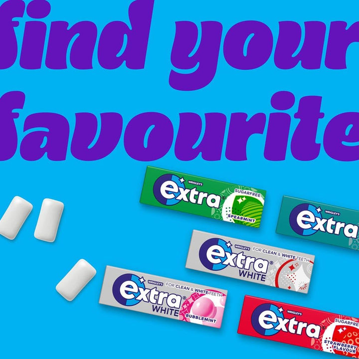 Extra - Peppermint Chewing Gum Sugar Free (84 g Multipack)