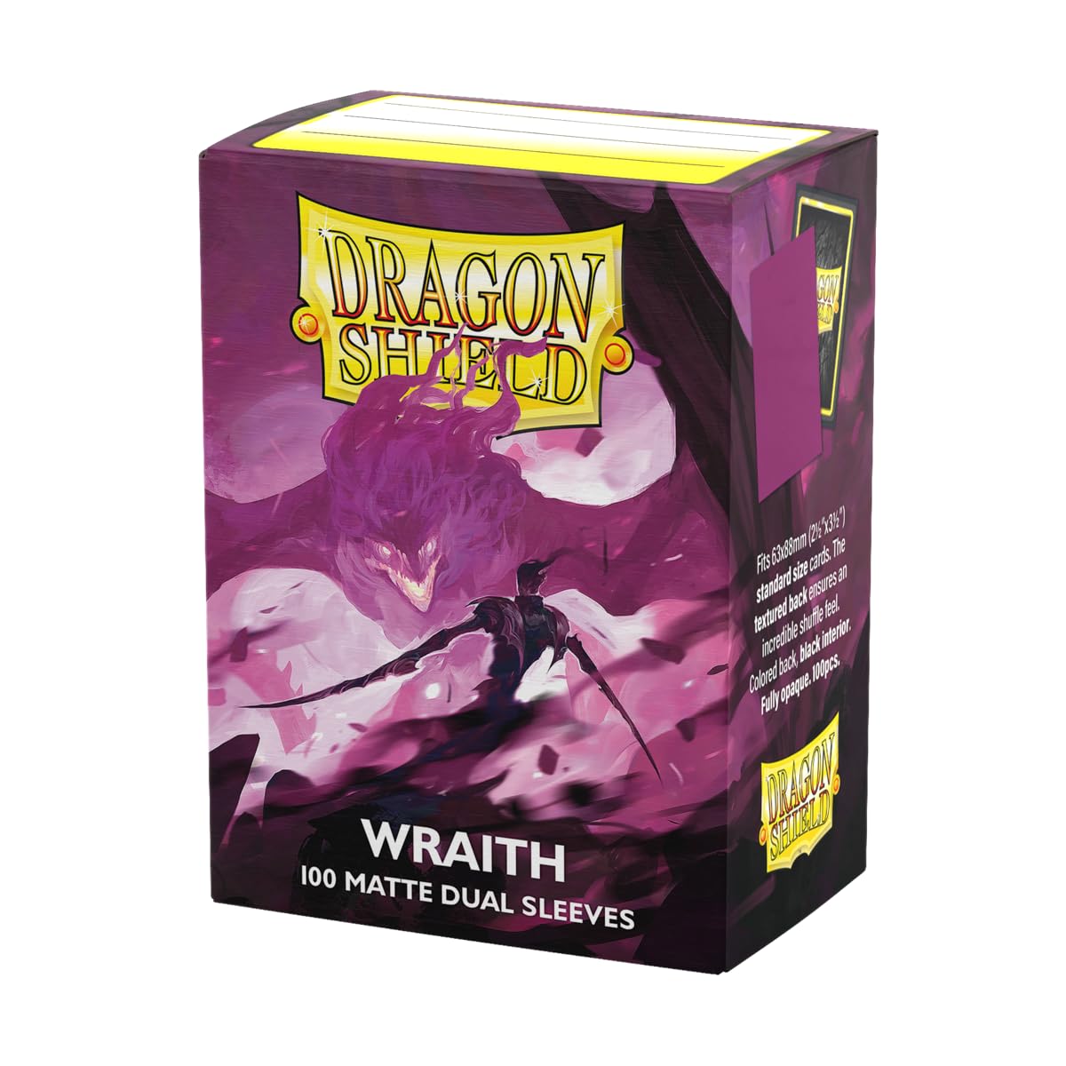 Dragon Shield Wraith Dual Matte Standard Size Card Sleeves (100 Count)