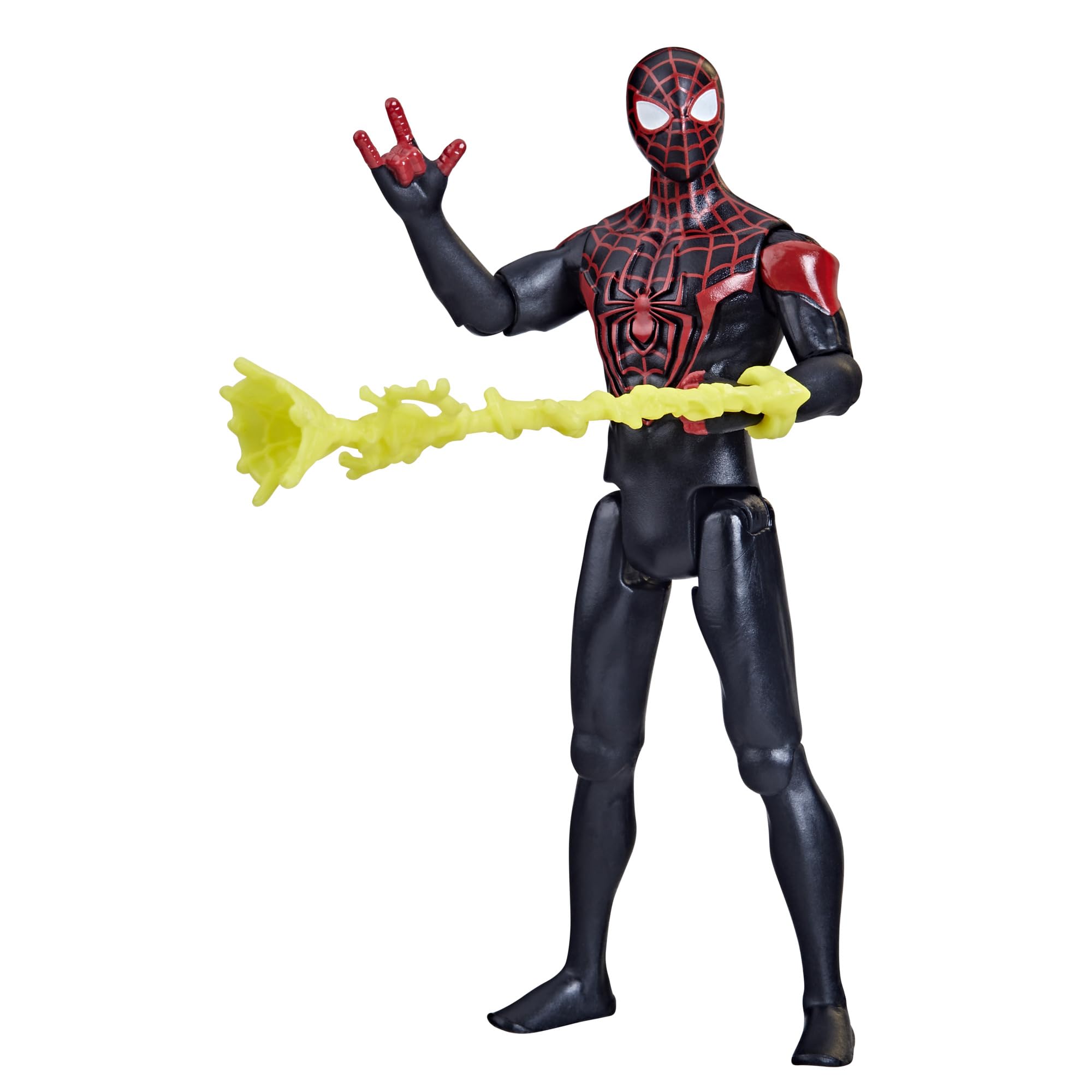 Marvel Spider-Man Epic Hero Series Miles Morales 10-cm Action Figure - Poseable Super Hero with Accessory, Ages 4+ 4