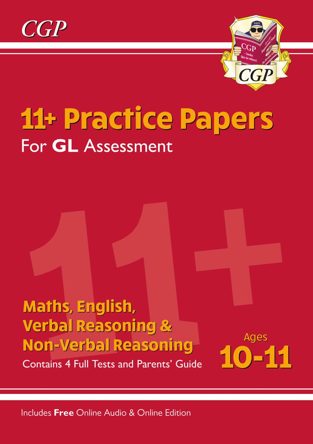 CGP 11+ GL Practice Papers Mixed Pack - Ages 10-11 with Parents' Guide & Online Edition