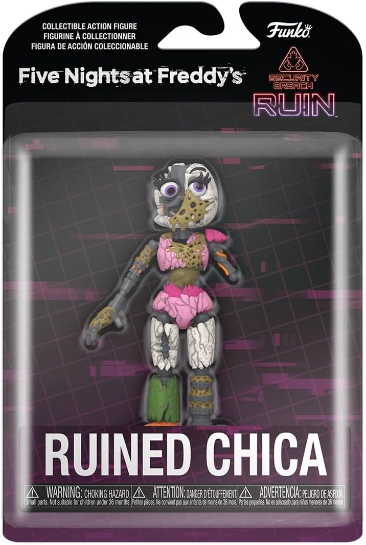 Funko Action Figure Five Nights at Freddy's: Security Breach - Ruined Chica Vinyl Figure 1
