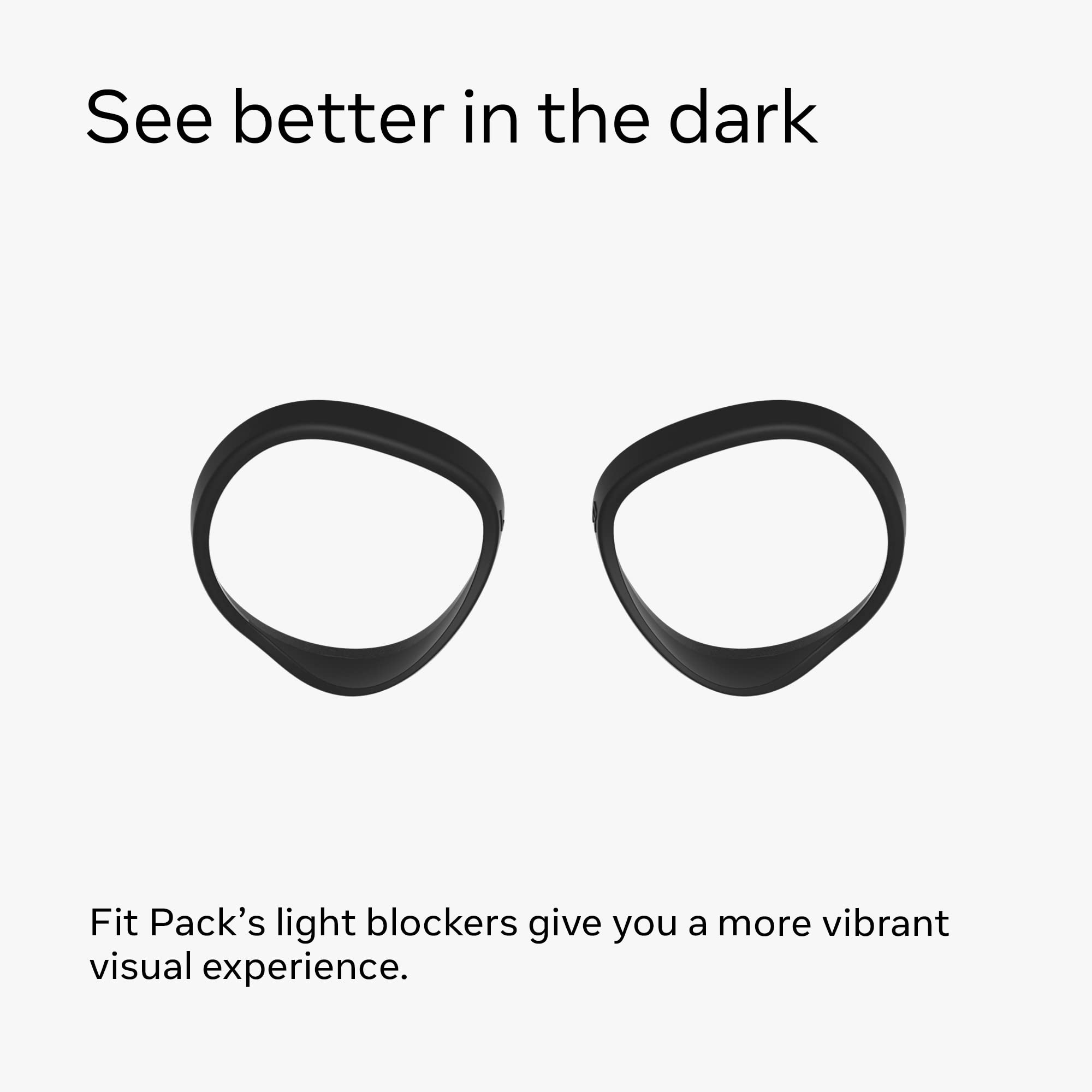 Meta Quest 2 Fit Pack – Alternate Facial Interfaces, Light Blockers & Silicone Covers for Comfort and Immersion 13