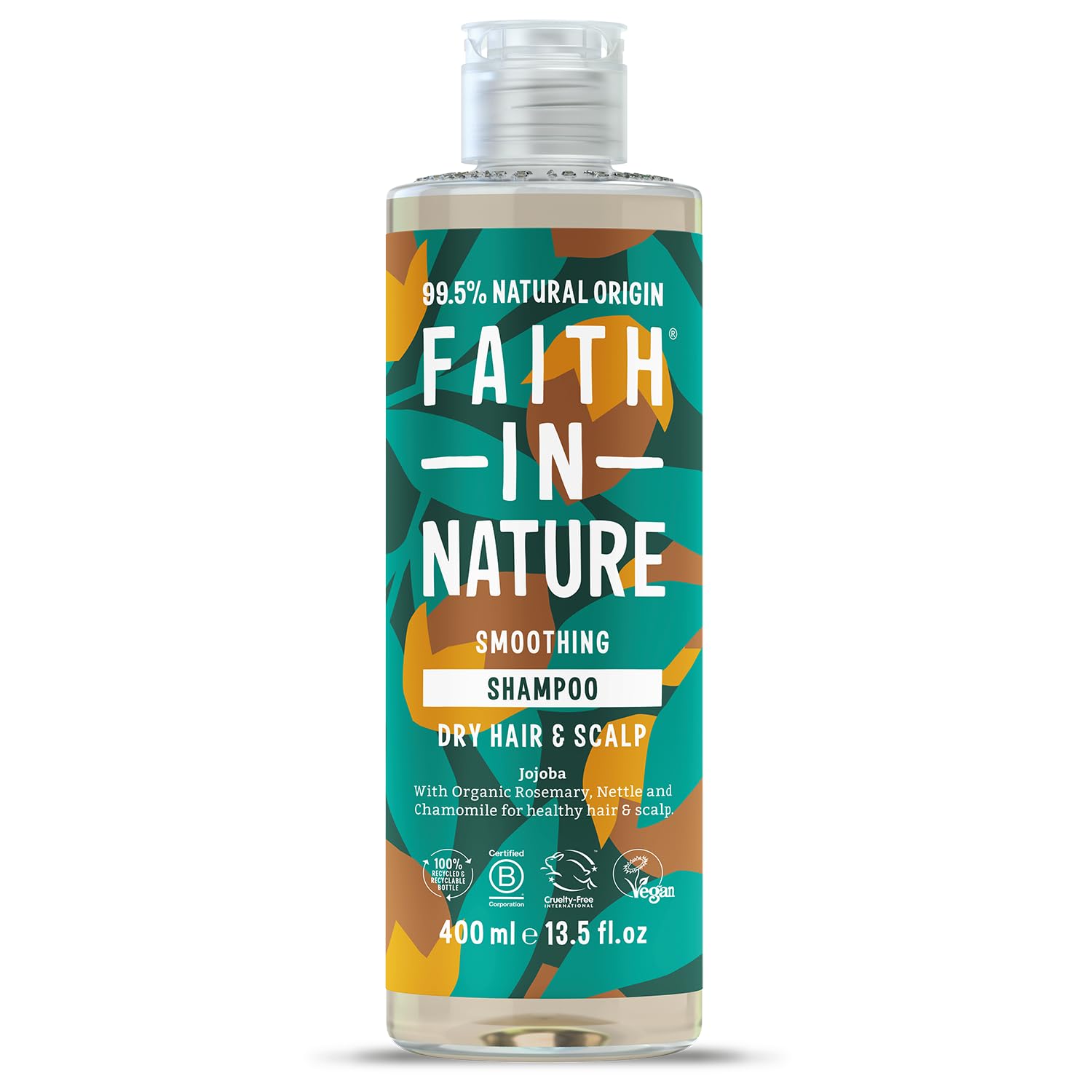 Faith In Nature - Jojoba Shampoo for Dry Hair & Scalp (400ml) 1