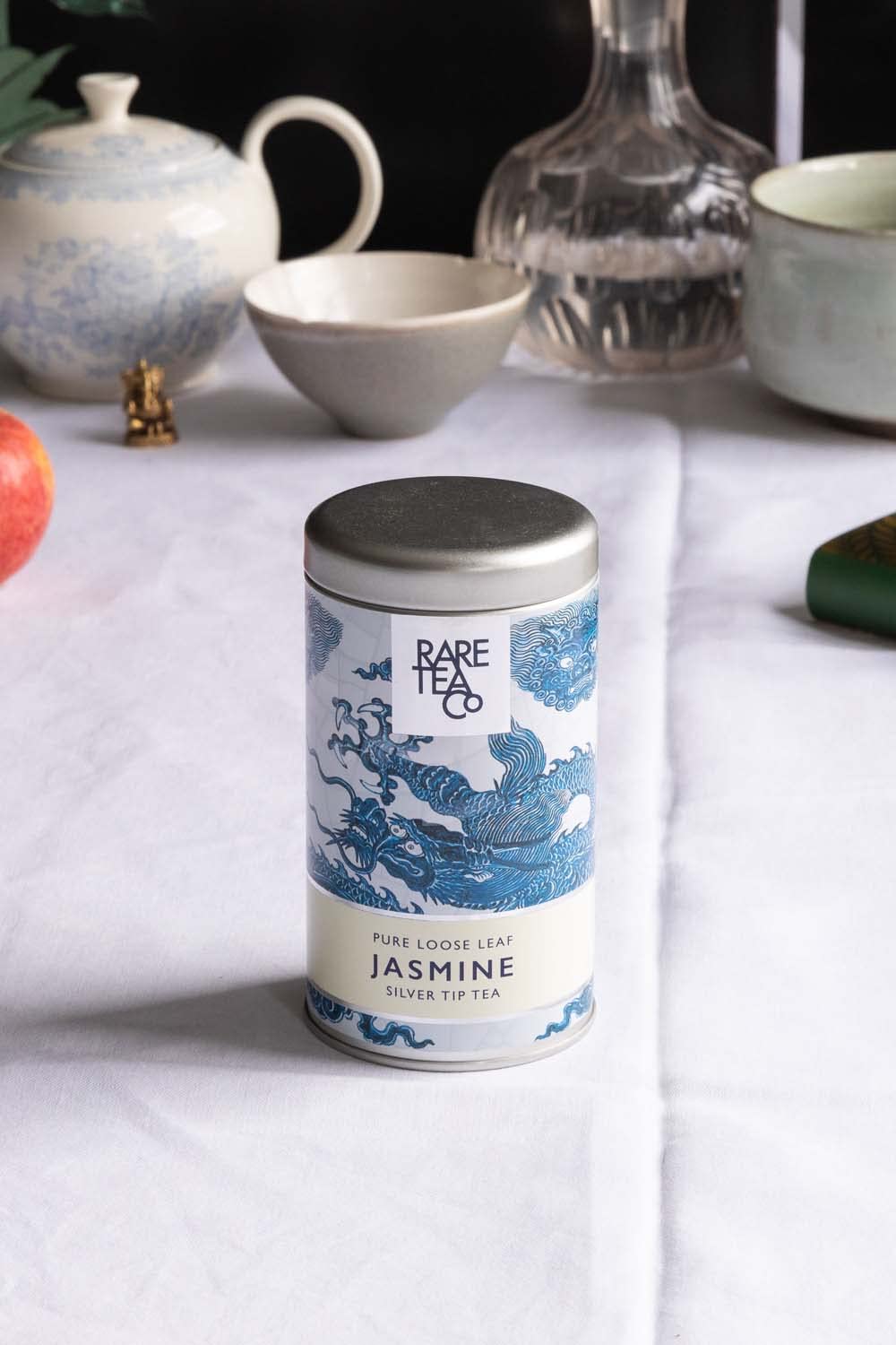 Rare Tea - Jasmine Silver Tip Loose Leaf White Tea (25g Tin) 3