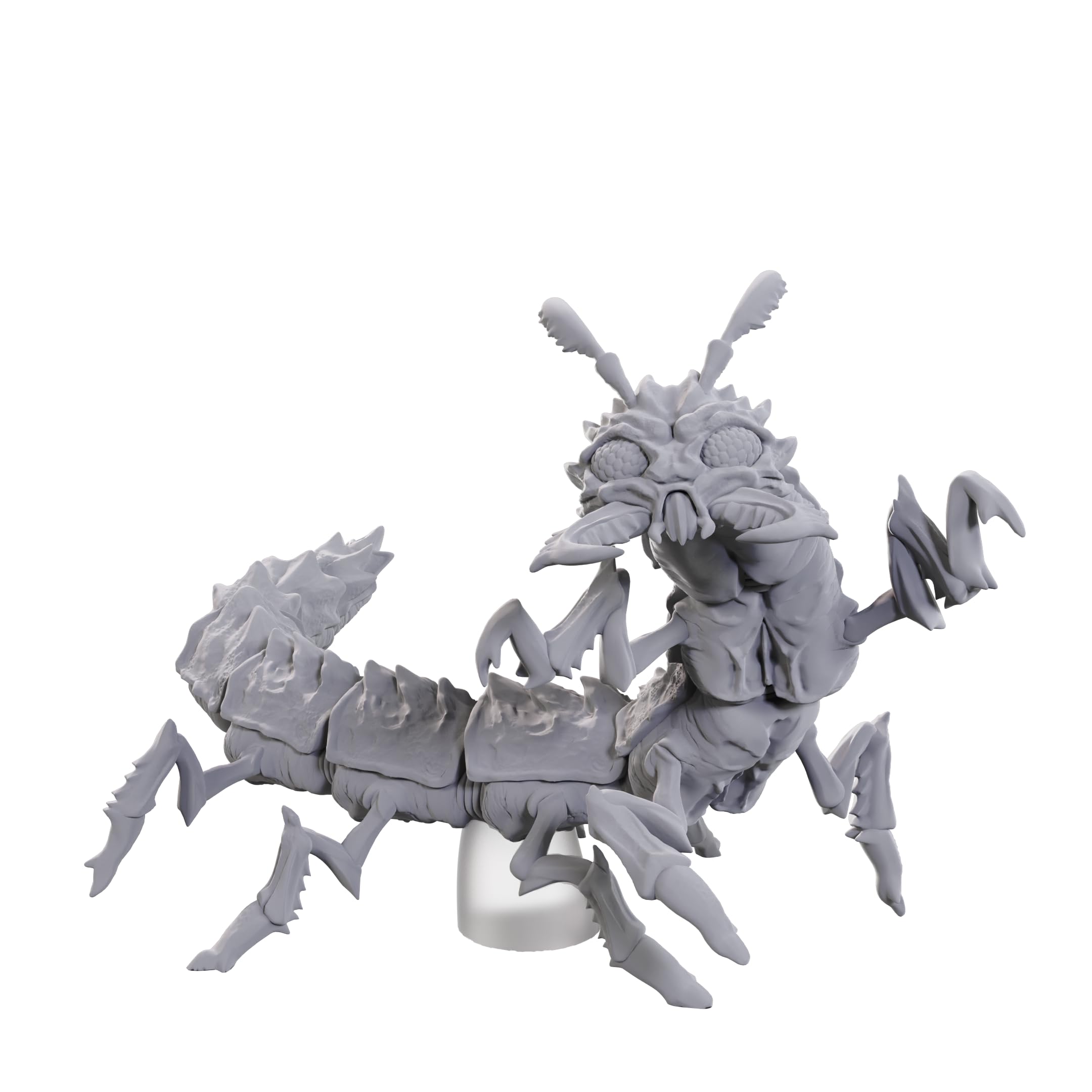 WizKids D&D Nolzur's Marvelous Miniatures - Classic Ankheg | Ready to Paint Plastic Figure 1