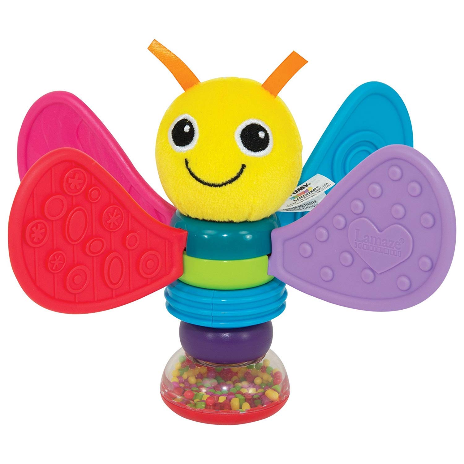 Lamaze Freddie the Firefly Baby Rattle - Sensory Toy for Newborns & Infants 6