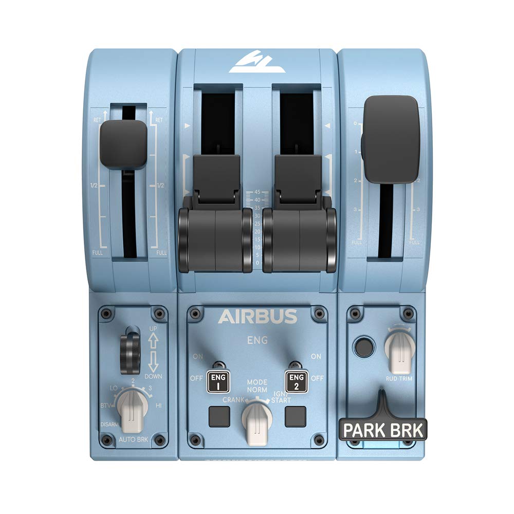 Thrustmaster TCA Quadrant Add-On Airbus Edition - Flight Control Module for PC 10