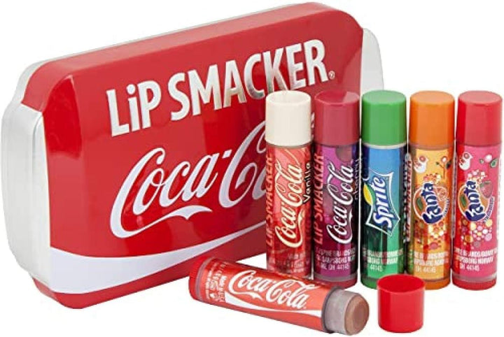 Lip Smacker Coca-Cola Tin Collection - Assorted Flavours Lip Gloss Set (39036)