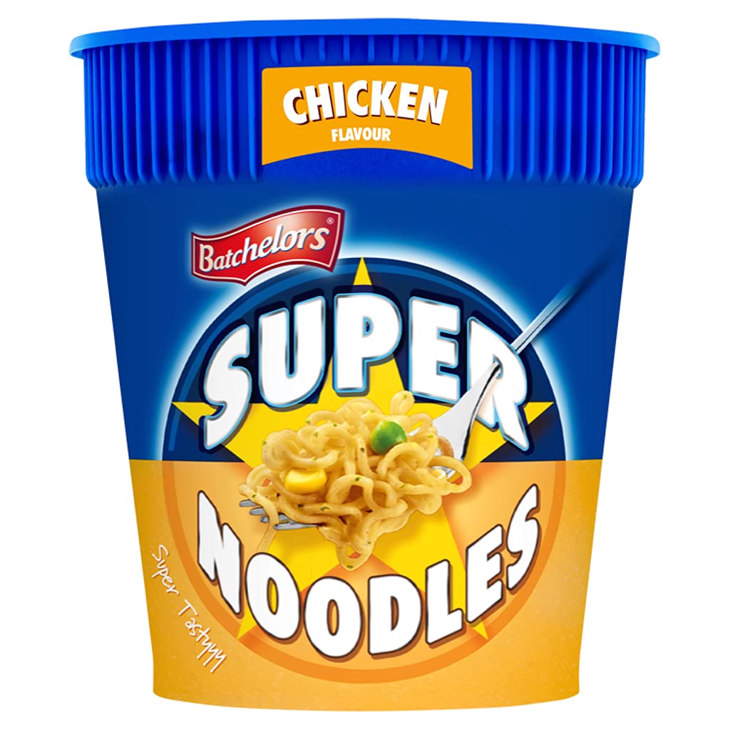 Batchelors Super Noodles Chicken Flavour, 75 g Pot (Pack of 1) 1