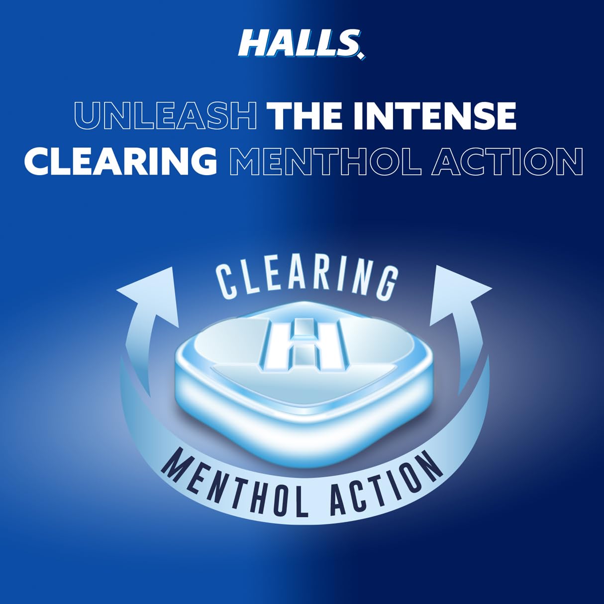 HALLS Sugar Free Menthol Action Original Throat Lozenges (32g x 20 Bulk Box) 9