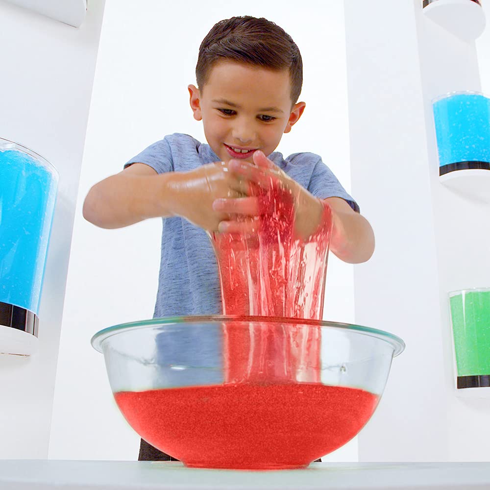 ZIMPLI Eco Slime Baff Red - 1 Bath or 4 Play Uses, Magically Turns Water into Gooey Slime 3