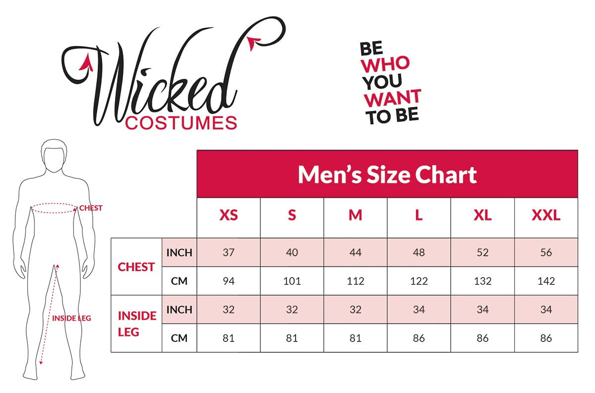 Wicked Costumes Men's Orange Convict Costume with Handcuffs & ID Board - Adult Fancy Dress 12