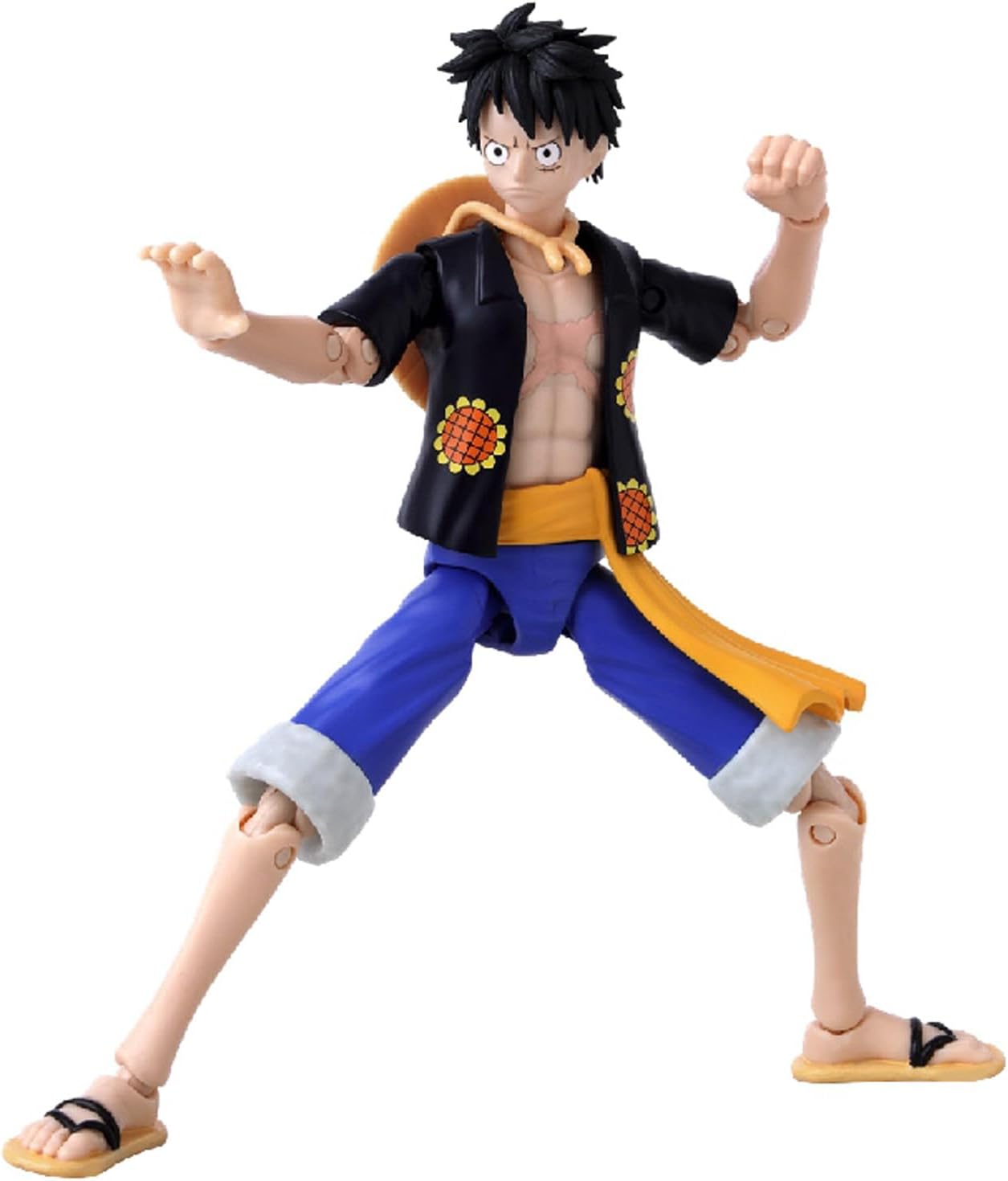 Monkey D. Luffy 'Dressrosa Version' Action Figure - 17cm Anime Heroes Collectible by Bandai 7