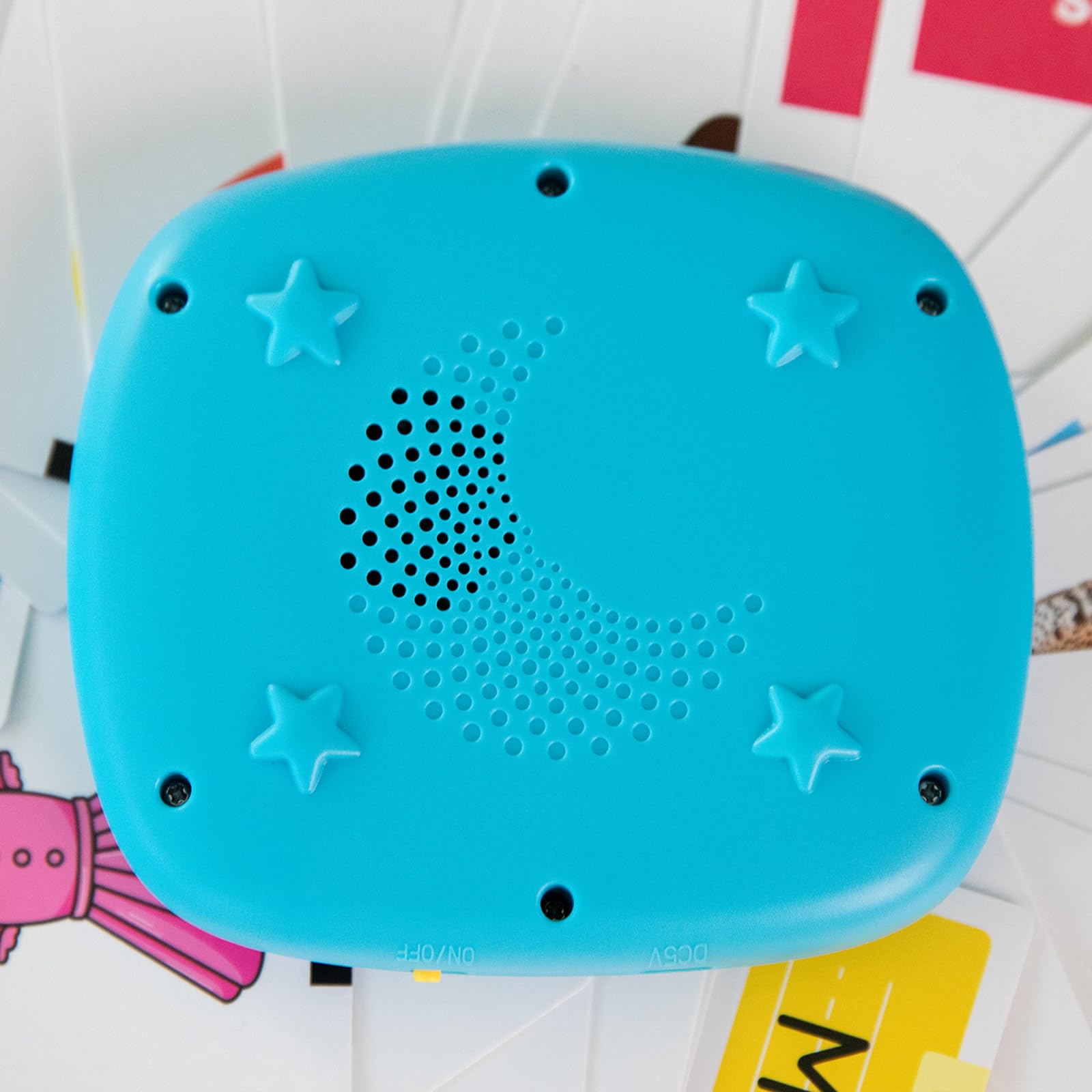 HOMESTEC Montessori Talking Flashcards - 280 Words & 8 Nursery Rhymes, Educational Toy for Toddlers 18M+ 3