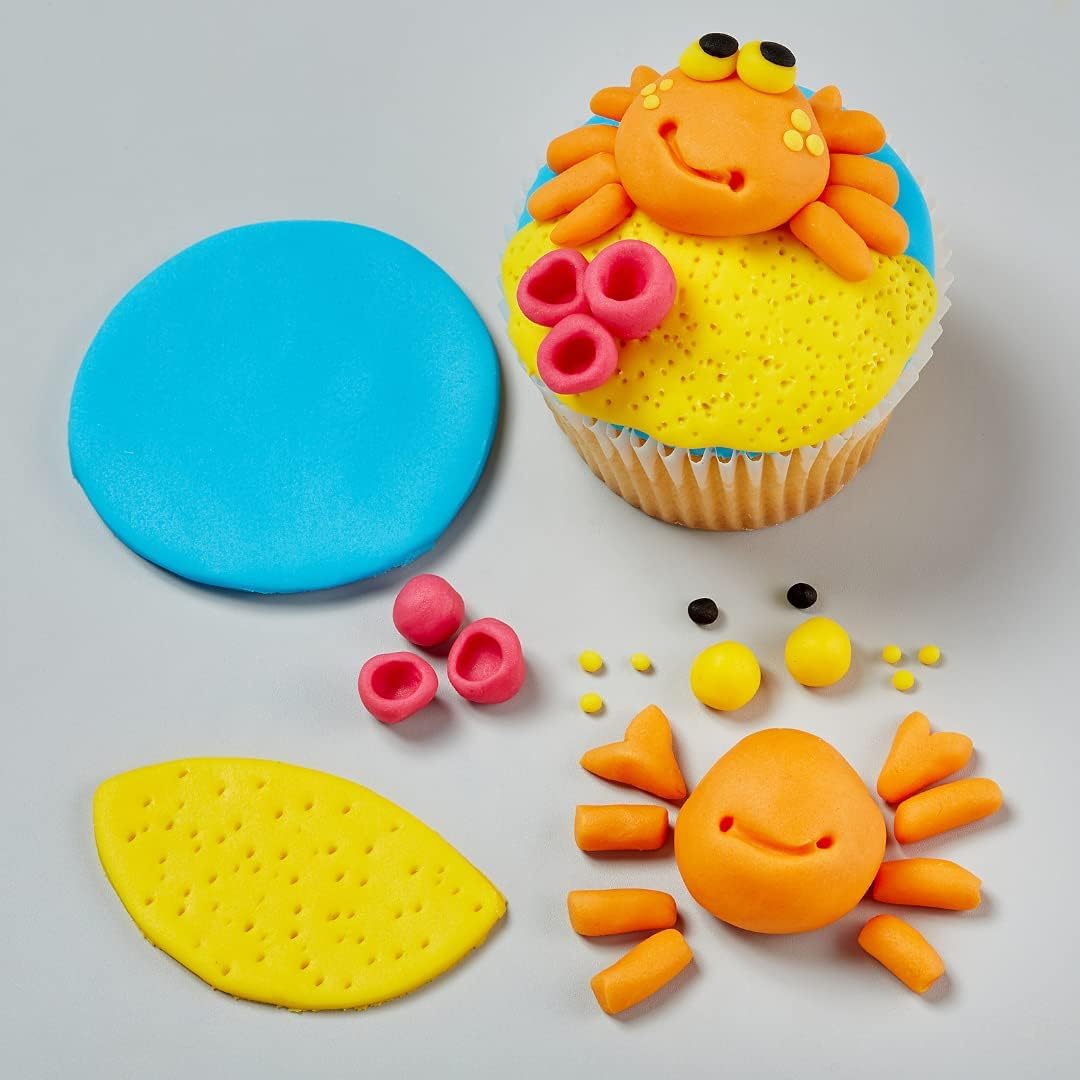 Renshaw - Neon Colours Just Roll With It Fondant Icing Multipack 6