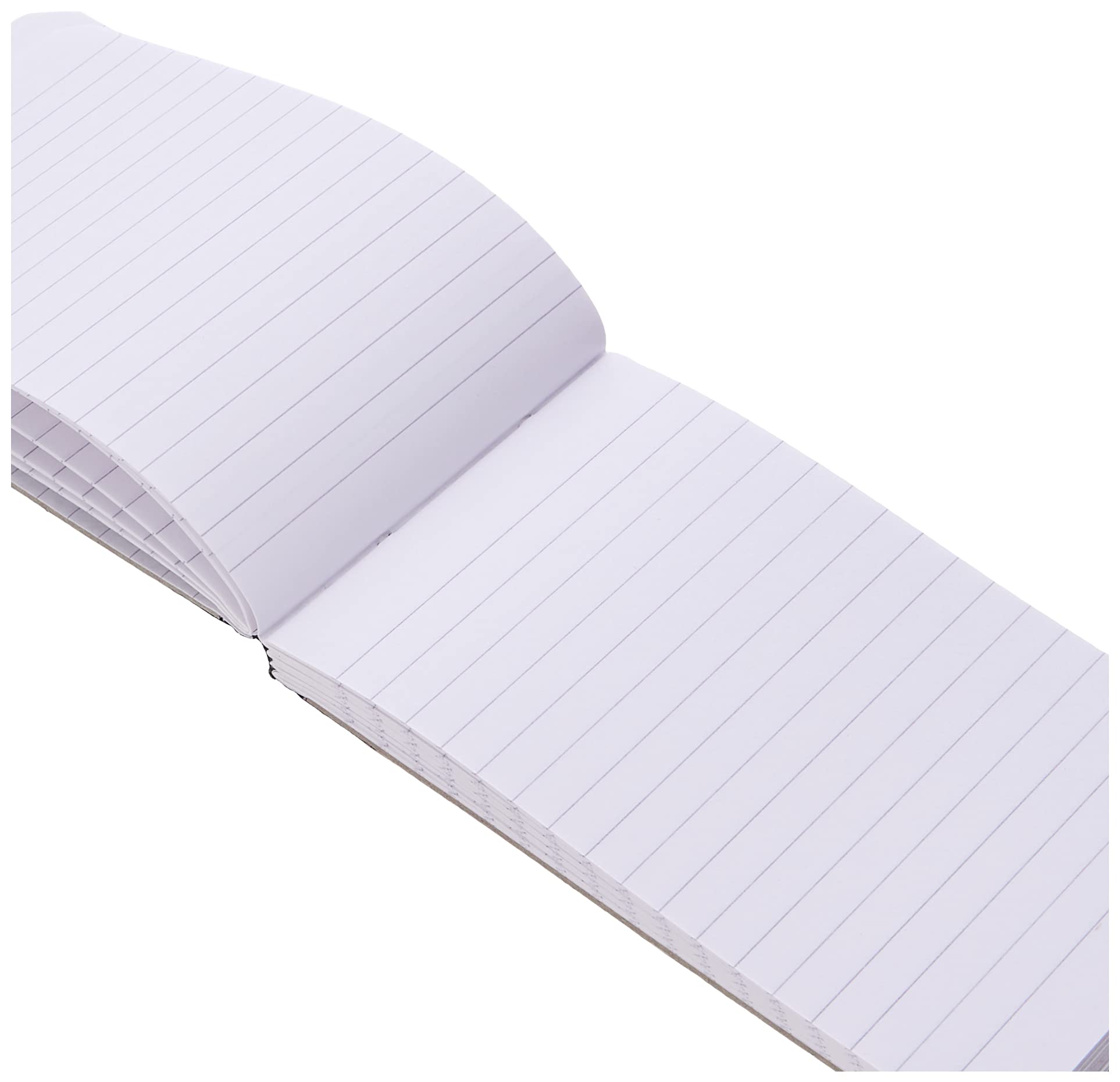 Silvine Elasticated Pocket Notebook - 5x3 Size | 80 Pages | 75gsm Paper | Feint Ruled 2