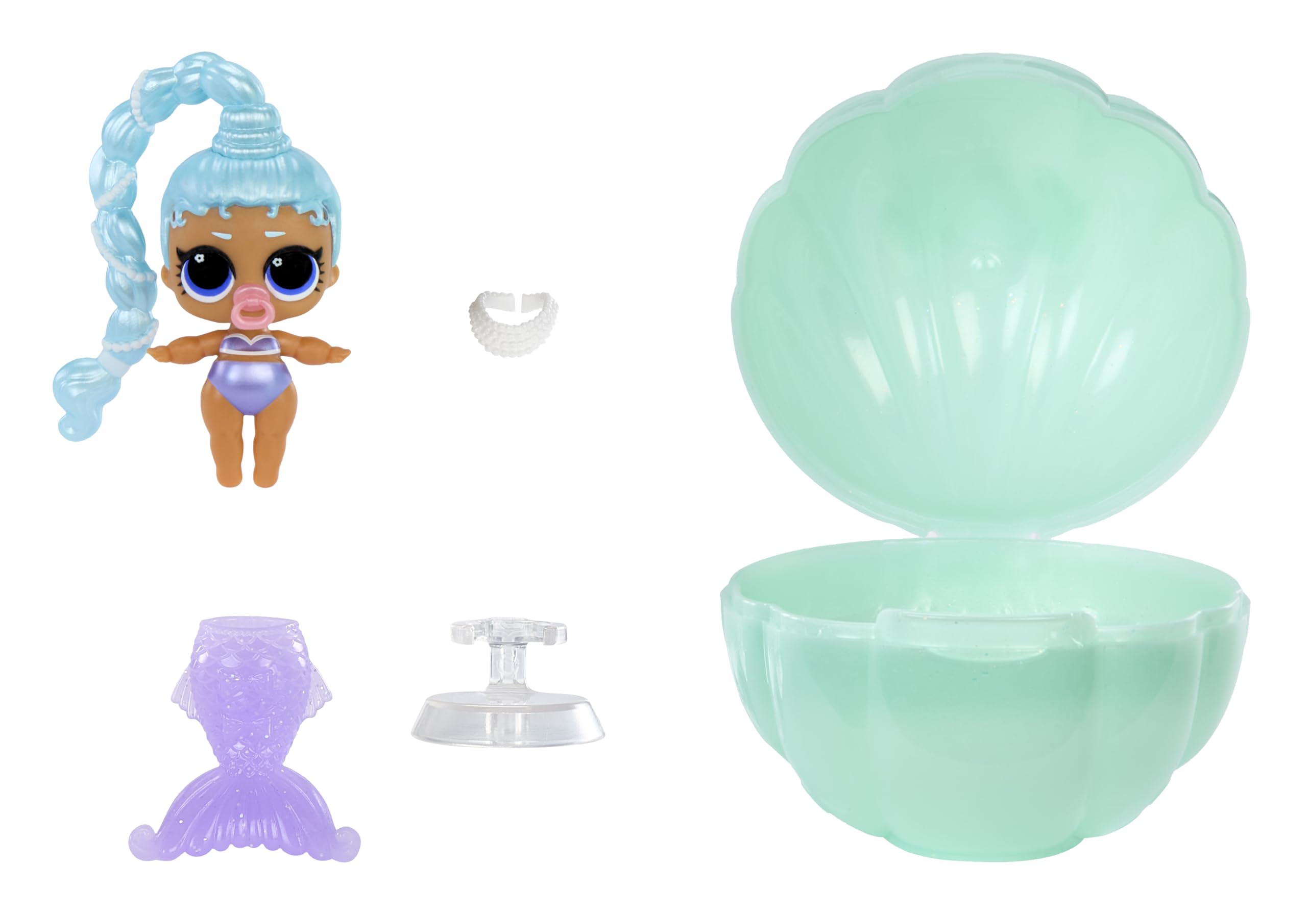 L.O.L. Surprise! Mermaids Makeover Magic Baby Sisters Doll | Colour-Change Tail | Ages 4+