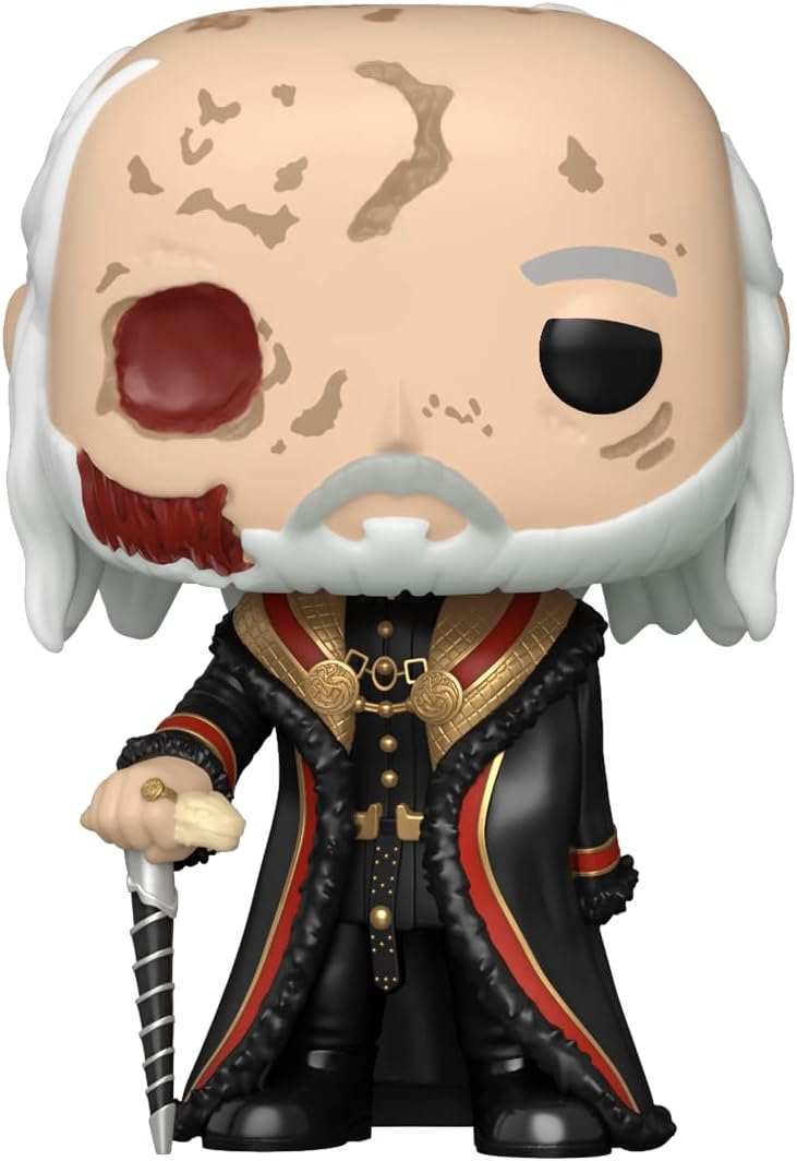 Funko Pop! TV: House of the Dragon - Masked King Viserys Targaryen Vinyl Figure (76474) 3