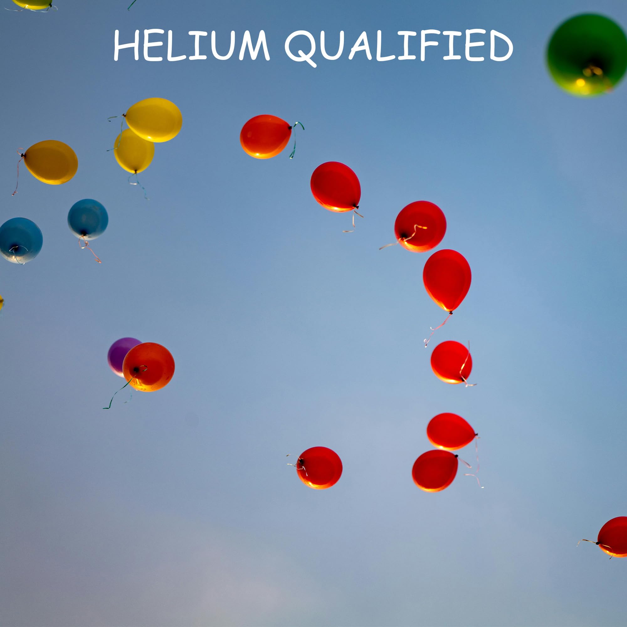 SHATCHI - Yellow Balloons 10 Pack, 12 Inch Thick Latex Biodegradable Helium Party Balloons 6