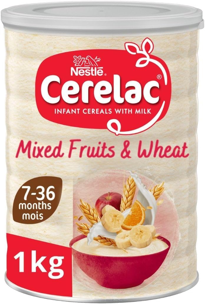Cerelac Mixed Fruits & Wheat Infant Cereal with Milk - From 7 Months+ | 1 kg Powder