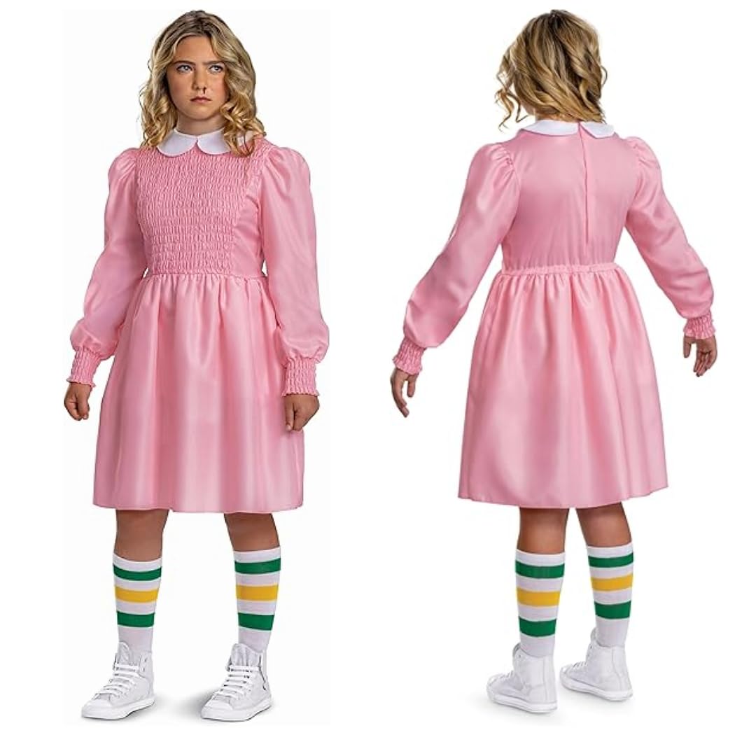 Disguise Eleven Pink Dress Costume - Tween Classic Size XL 3