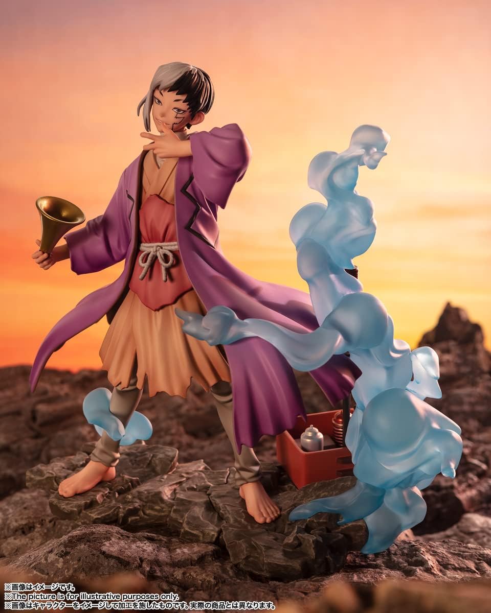 TAMASHII NATIONS FiguartsZERO Dr. Stone - Gen Asagiri PVC Statue (63735-2) 4