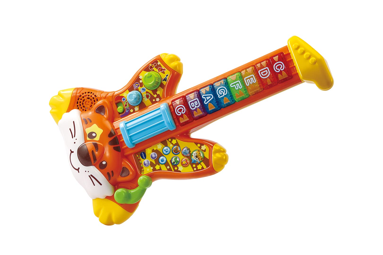VTech Safari Sounds Guitar - Musical Toy for Toddlers with Songs, Lights & Animal Sounds 1