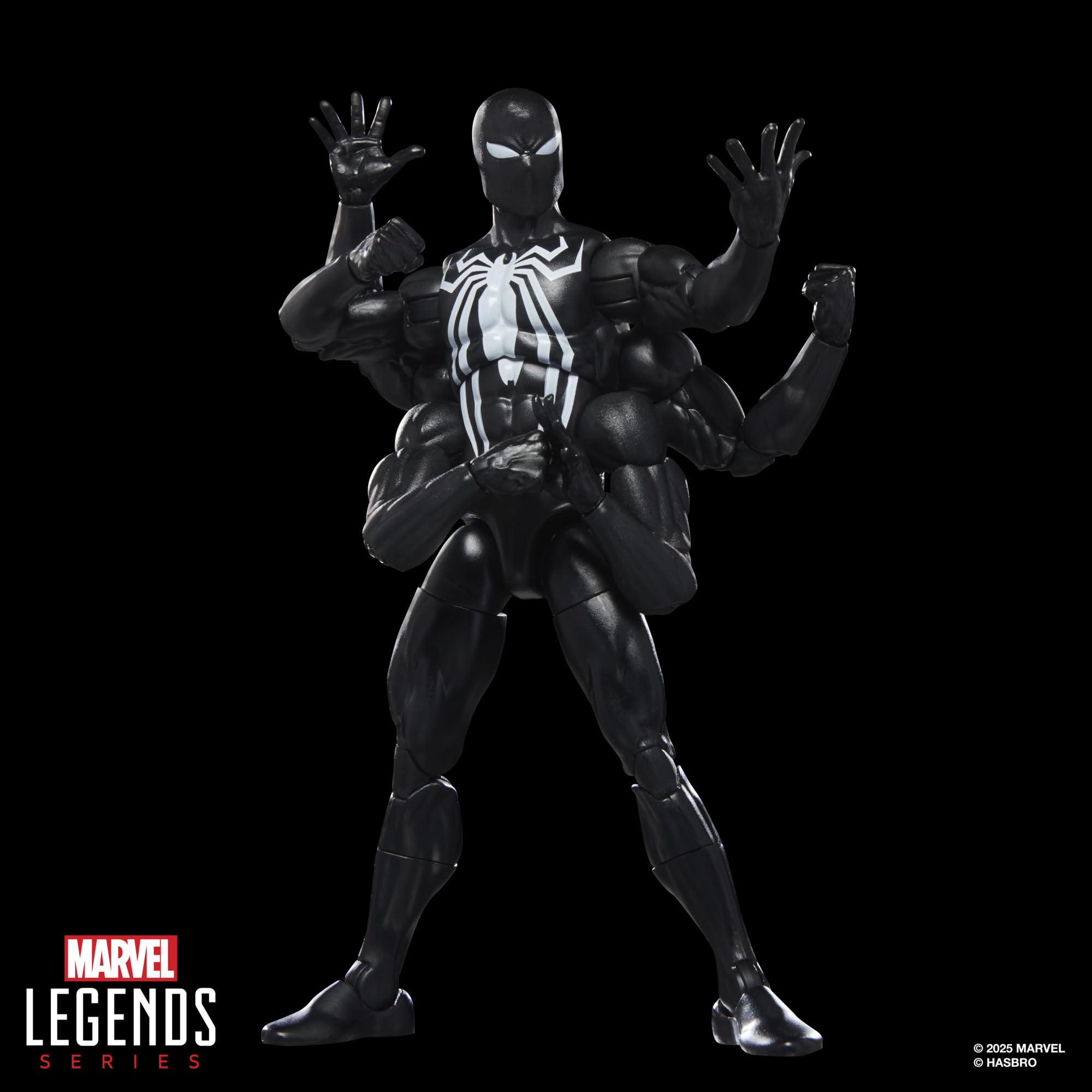 Hasbro Marvel Legends Dark Avengers Spider-Man Action Figure - 15 cm Scale | Ages 4+ | Includes 3 Accessories 9